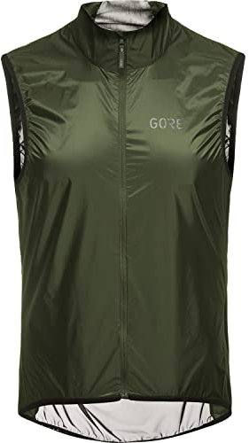 GORE WEAR Ambient Gilet Uomo, Utilità Verde Nero, L