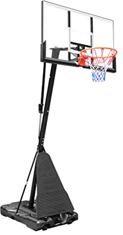 Basketballkörbe Kinder 8-10FT Höhenverstellbarer Basketballkorb, Tragbares Outdoor-Indoor-Profi-Backboard-Basketballständersystem Mit Befüllbarer Basis