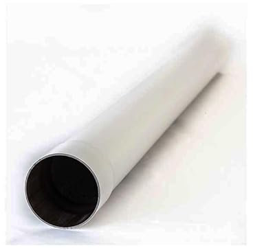 Tubo pluviale tondo colore bianco (metri 3 Ø80, bianco)