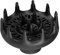 Hair Diffuser Hair Dryer Diffuser Attachment Blow Dryers Diffuser for Curly Thick Hair Black, hair dryer diffuser