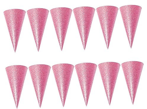 STOBAZA Stk Geburtstagskrone Partykegelkappen rosa Stirnbänder erster geburtstag glitzernde Partyhüte festival kopfbedeckung Partyhüte für Erwachsene -Krönung Kronenhut