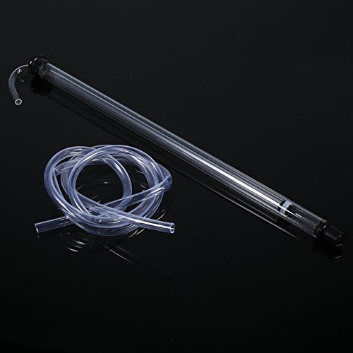 Bomba de Transferencia de Vino y Cerveza de Caña, Sifón Automático, Transparente, para el Hogar, 44cm, 1,