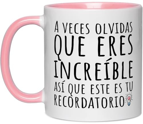 Fatbaby Regalos inspiradores para mujeres, taza de café Eres increíble, regalo de cumpleaños, Día de la Madre, Navidad, ánimo, motivación, regalos para mujeres, madre, hija, hermana, taza de 11 oz