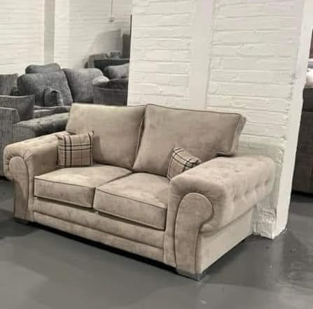 Verona Range Corner & 3+2 Sofas | Scatterback & Highback | Modern Comfortable 2 Seater, 3 Seater, 2C2 Corner, L Shape Sets for Living Room (2 Seater Highback)