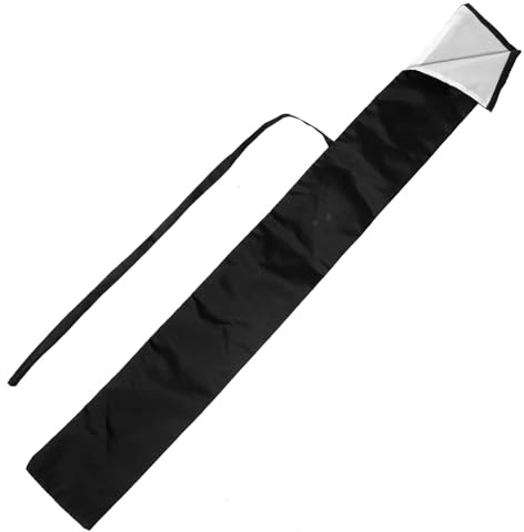 Abaodam Funda Protectora para Espadas Japonesas de Algodón 100 Cm Interior Claro, Bolsa de Almacenamiento y Transporte Correa Trasera, Estuche para Artes Marciales