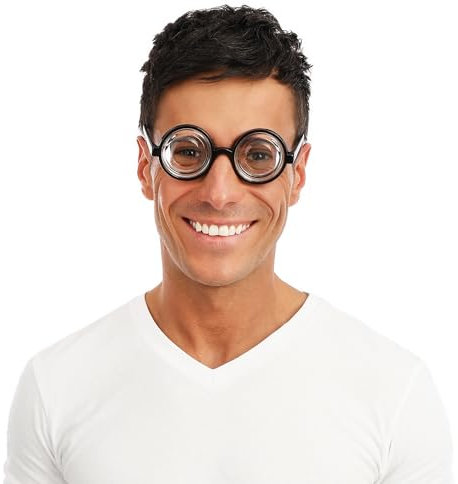 P'tit Clown - 69442 - Lunettes double foyer - Humour - Déguisement intello