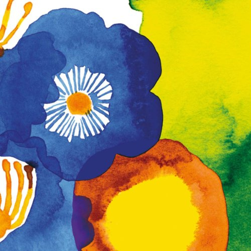 IHR Ideal Home Range Party Napkins Marimekko Disposable 3-Ply Paper Lunch Napkin Pack, 6.5 x 6.5, Juhannustaika, 20-Count