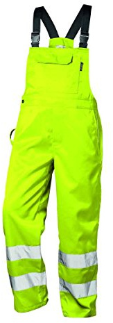 Feldtmann KASPAR SAFESTYLE Warnschutz MG-Latzhose GELB, EN 471/2, EN 340 Gr. - 44-22703