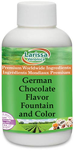 German Chocolate Flavor Fountain and Color (8 oz, ZIN: 528158) - 2 Pack