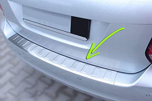 Stoßstangenschutz hinten für Golf 5 Golf 6 Variant | 2007-2013 Edelstahl matt Ladekantenschutz