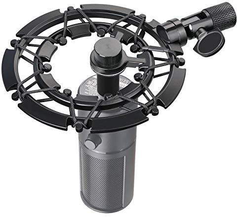 Razer Seiren X Shock Mount Reduces Vibration Noise Matching Mic Boom Arm Stand Compatible for Razer Seiren X Mic by YOUSHARES