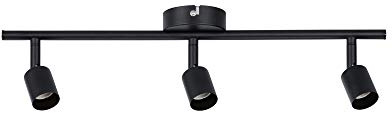 Paulmann 66757 Spotlight Carolina 3-flammig max. 3x10 Watt Deckenleuchte Schwarz matt Spot Metall GU10 Deckenstrahler ohne Leuchtmittel
