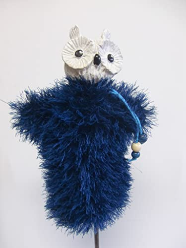 Handpuppe Eule Jakob