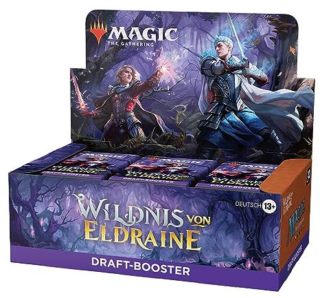Magic: The Gathering Wildnis von Eldraine Draft-Booster-Display – 36 Booster (Deutsche Version)