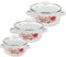 YARNOW 3 pentole resistenti all'usura, smaltate per uso domestico, 3 pezzi