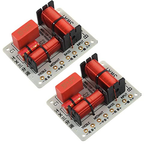 Marclix 2X Professional 150W Multi Lautsprecher Audio Frequenzteiler 3 Wege Frequenzweiche Filter Akustische