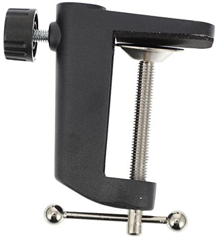 1pc Tisch Mikrofon Schreibtisch Halterung Cantilever Halter Basis Lampe Schwarz Halterung Klemme Praktisch für Feste Ständer Montieren Clip montage Mikrofon Ständer