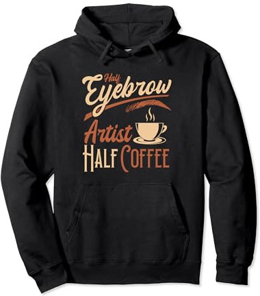 Microblade Technician Brauenpinsel, Stift, Augenbrauenkünstler Pullover Hoodie