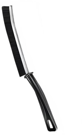 Crevice Cleaning Brush,Bathroom Tile Groove Gap Cleaning Brush, Crevice Cleaning Tool With 15° Angled Aluminium Support And Tight Spaces in Kitchens, Bathrooms, and Window Grooves