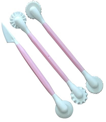 Ciieeo Herramientas para Modelar Pasteles Kit De Escultura Y Cortadores De Fondant Accesorios De Repostería para Decoración Detallada Y Precisa De Tartas