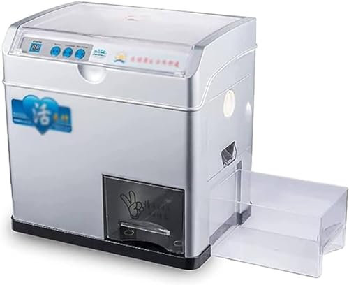 FLNOZAMZ Electric Rice Milling Hulling Machine, 500W Rice Husker Sheller Grinder for Light Brown Rice, 60KG/H Wheat Cereals Peeling Sheller Huller
