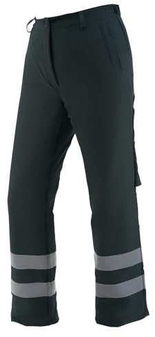 VEVOR Pantalon de Sécurité de Tronçonneuse, Classe A, Jambières de Tronçonneuse Protection 8 Couches, Ceinture Réglable, Poche, pour Travail Bois, Bûcheron, Travailleurs Forestiers, Hommes, Femmes, XL