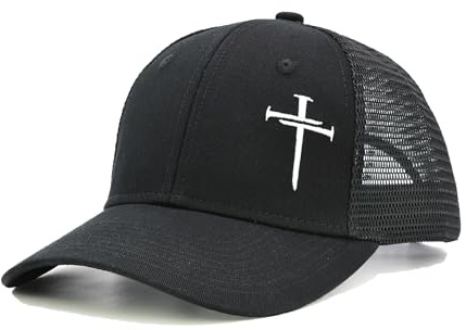 Hatwell Casquette Camionneur Chrétienne Brodée, pour Hommes et Femmes