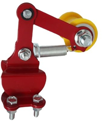 Générique Tenditore per catena moto – Strumento di tensione a catena per Quad – Rullo regolabile flessibile per moto verde Quad veicoli motorizzati