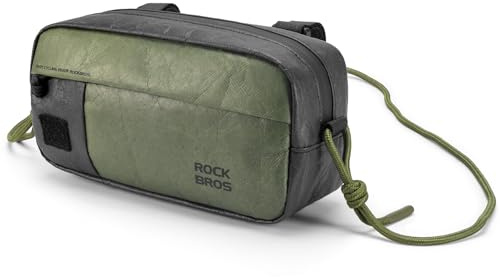 ROCKBROS Bike Handlebar Bag,Bicycle Front Bag of Mountain Road Bikes Commuter Shoulder Bag Cycling Storage Bag Professional Cycling Accessories