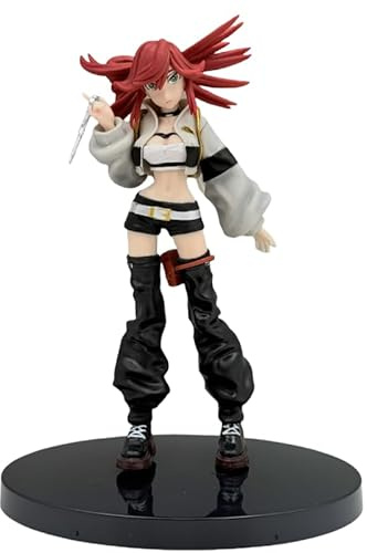 Lud, Riyou-Figur, Kampffigur im Stehen, 21 cm, PVC, Characurin, Modell, Handwerk, zum Sammeln für Anime-Ventilatoren, Geschenk (b)