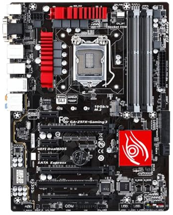 Carte mère Fit for Gigabyte GA-Z97X-Gaming 3 LGA 1150 DDR3 Z97X-Gaming USB2.0 USB3. 32 Go Z97