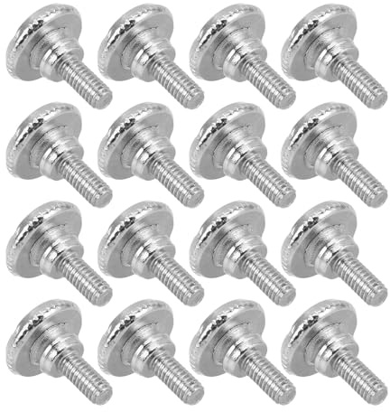 GARVALON 100 Tornillos para Máquinas de Coser Prensatelas, Fijación Metálica Resistente para Dobladillos, Accesorios de Costura Duraderos, Piezas de Repuesto Compatibles para Reparación