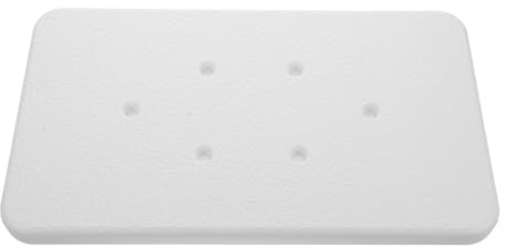 YOSADIER Sedile in Plastica Pe Multifunzionale per Sedia da Doccia e Ausilio alla Deambulazione, Portatile Distanza Fori 12cm, per Bagno e Doccia Anziani