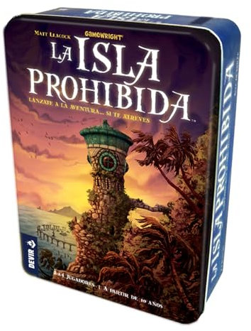 Devir Die Verbotene Insel, Brettspiel, mit Freunden, Kooperationsspiel, kooperatives Spiel, Alter +10 (BGISLA)