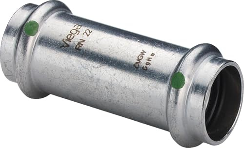 Viega 2315.5 Slider Muffe SANPRESS 2315.5 Durchmesser 15 mm Edelstahl