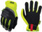 Mechanix Wear FastFit® E5 Handschuhe (Large, Schwarz/Fluoreszierendes Gelb)