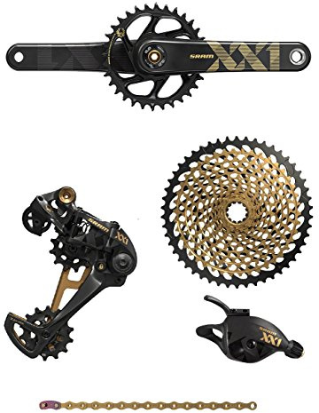 SRAM XX1 Eagle Dub Gruppe, 6 Stück, Gold