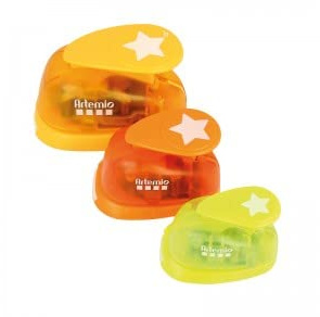 Artemio Heart Set of 3 Punches, Metal, 19 x 6 x 16 cm