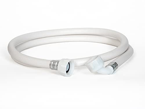 ELECTROHOGAR Toma Lavadora y Lavavajillas | Medidas desde 1,5M hasta 6M | Manguera Entrada de Agua Compatible con Todas las Marcas: LG, Bosch, AEG- 1,5 metros | Fácil de Colocar