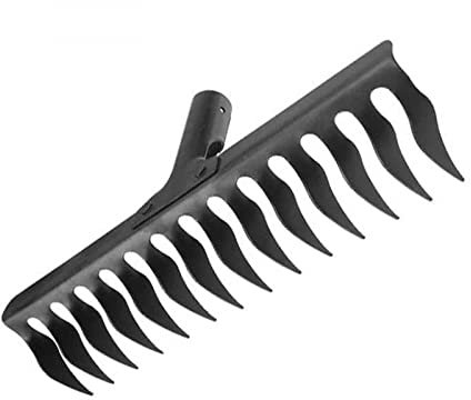 YXSH Râteau À 14 Dents Râteau À Foin Râteau À Feuilles Caduques Râteau De Sol De Pin Jardin Outils De Jardinage Outils De Ferme Agricole