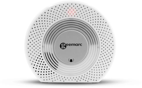 Geemarc Amplicall 110 Kabelloser Klingelverstärker für Festnetztelefone mit extra lautem Alarm und Blinklicht, kompatibel mit Einer Reihe von Hauswarngeräten für Hör- und Sehbehinderte