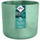 Elho The Ocean Collection Round 14cm - Maceteros Decorativos Interior - Fabricada con residuos del mar - Material 100% reciclable - Verde/Verde Pacífico