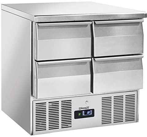 Casselin Saladette 4 tiroirs GN 1/1