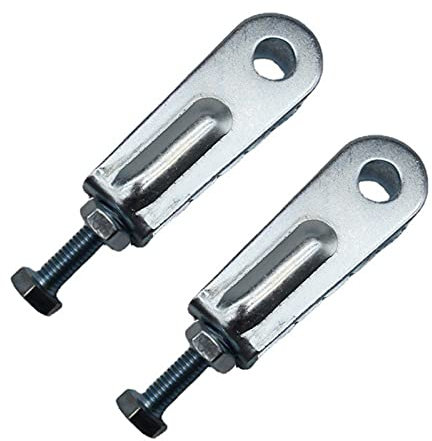 Tendeur De Chaîne, Asudaro 2 Pcs Moto Roue Arrière Essieu Tendeur De Chaîne Extracteur Universel Tendeur De Chaîne Accessoires De Réglage Compatible Avec Banshee Warrior 350