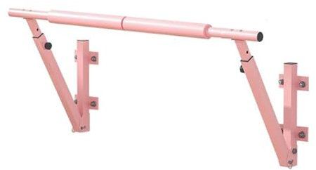 Ballettstange, An Der Wand Montierter Freistehender Tanzstock, Höhenverstellbar 64–120 cm, Ballettstangen Für Zuhause Oder Im Studio, Tanzstange Für Stretching Und Pilates (Rosa 100 cm)