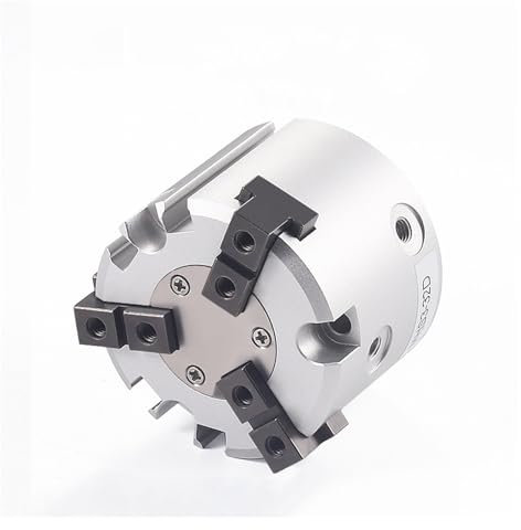 MHS2/MHS3/MHS4 Serie 2/3/4 Finger Pneumatischer Greifer Ersatz Doppeltwirkender Rotierender Luftzylinder 16D/20D/25D/32D/40D/50D (Size : MHS3, Color : 32D)