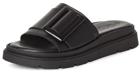 Tamaris Pantolette Damen Keilabsatz schwarz,EU 37