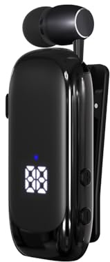 Écouteurs Filaire avec Microphone Écouteurs sans Fil bluetooth Contrôle Tactil Casque Oreillette Audio Filaire Etanche IPX4 Bluetooth 5.3 avec Son HiFi Stereo Kit Main Libre Casque sans fil sport