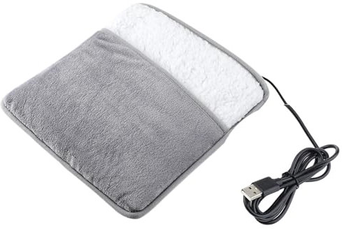 Riscaldatore Elettrico Piedi - Riscaldatore Del Piedi Riscaldato, Pad Elettrico Per Riscaldare Piedi | Riscaldatore Piedi In Lana, Controllo Della Temperatura Regolabile, Riscaldatore Del Piedi Con