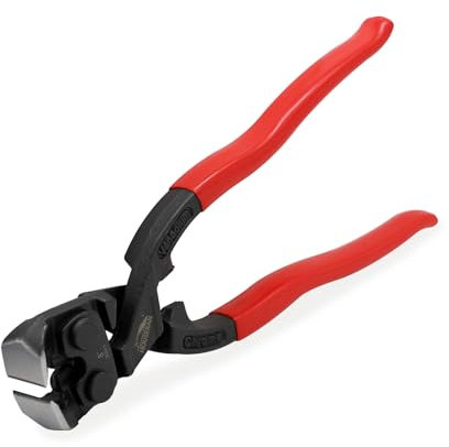 HOUSERAN 8 Inch End Cutting Pliers, Heavy Duty Nail Puller Pliers, CRV End Nippers, Carpenters Pincers, End Snips for Cutting Wires or Pulling Nails